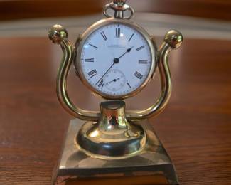 Mounted Vintage Pocket Watch