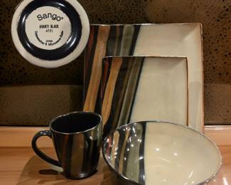 Sango Stoneware Service for 8 $139 
NOW 50% OFF