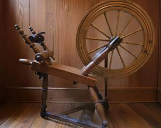 Primitive Spinning Wheel $250 or bid #33