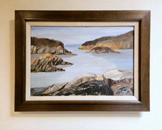 Vintage Coastal Oil on Canvas $149 
NOW 50% OFF