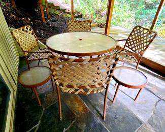 Vintage 7-pc Patio Set $249 or bid #38