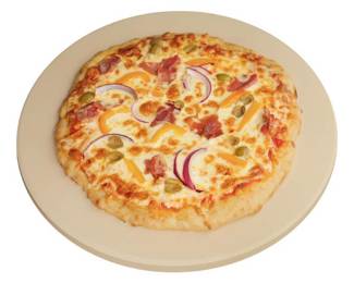 Old Stone Pizza Kitchen Round Pizza Stone for Oven and Grill, 16-Inch