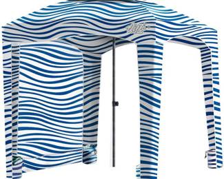 Qipi Beach Cabana Canopy, 6 x 6 FT, Silverthorne Wave