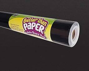 TCR Black Bulletin Board Roll, 4 x 12 Ft