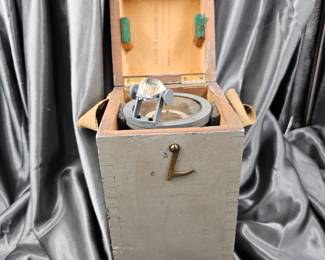 WWII BRITISH HAND BEARING COMPASS