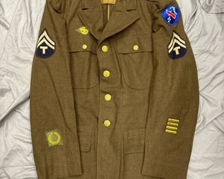 WW2 U.S. ARMY ENLISTED PACIFIC 4-POCKET JACKET