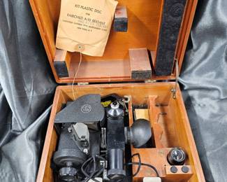 WWII US AIR FORCES ARMY BUBBLE SEXTANT TYPE A-10-A