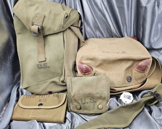 KOREA/WWII US ARMY FIELD GEAR