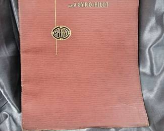 WWII SPERRY GYRO COMPASS INSTRUCTION MANUAL