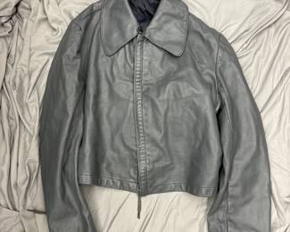 COLD WAR ERA GERMAN LEATHER JACKET