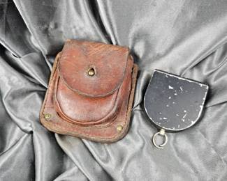 1920's FRENCH ARMY COMPASS WITH CASE