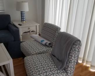 Accent chairs - two available
