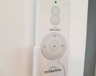 MinkaAire lighted ceiling fan with remote