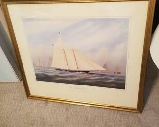 Sailing scene