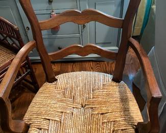 French Country Arm Chairs - set of 4