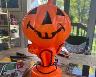 Vintage Halloween Blow Mold
