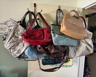 So many purses and handbags 
