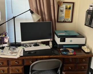 HP Computer System - Monitor, Keyboard, Printer 