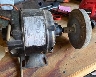 Antique GE Electric Motor 1/4" hp KSA 110v 1725 rpm collectible 