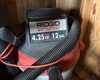 RIGID Wet Dry Shop Vac 