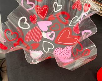 Valentines Day Acrylic Bowl 