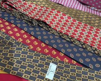 Gorgeous men's ties, belts, slacks, shoes- All high end