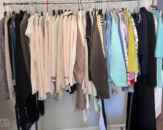 Most of this rack St. John and Escada