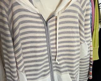 Silk St. John and cashmere....please understand each and every piece is not the dated, unattractive, and 80s pieces..THESE ARE IN STORES NOW AMD UKTRA HIGH END FABULOUS PIECES!