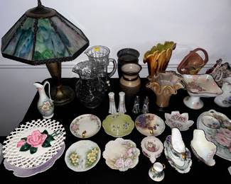 Vintage JEFFERSON Lamp, China Collectibles, Vases