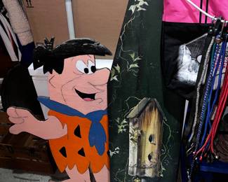 Fred Flintstone Wooden Decor