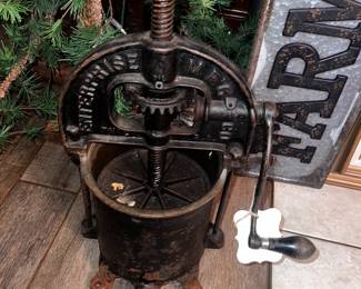 Cast Iron Enterprise Sausage Press