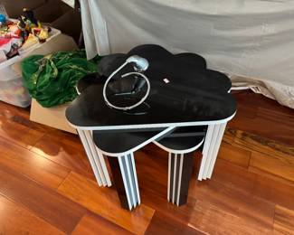Handmade end tables 