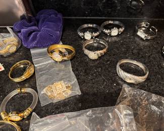 Watches gold plated , silver plated 