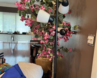 Lamp, and plant 