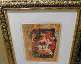 FRAMED SERIGRAPH BY ALEXANDER WISSOTSKY UNTITLED