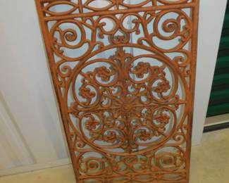 LARGE CAST IRON GRATE