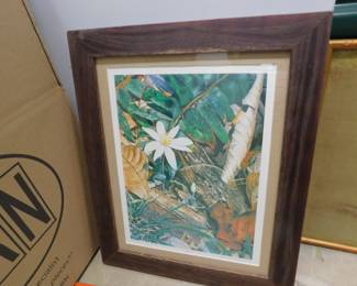 MARK COLLINS LITHOGRAPH SIGNED & NUMBERED