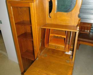 Interior Of Side By Side Larkin Drop Front Desk. It Is In Beautiful Condition