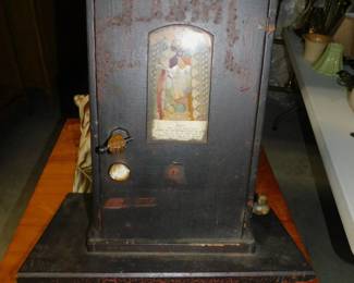 A Rare 19th Century Antique  Carnival Magic Box