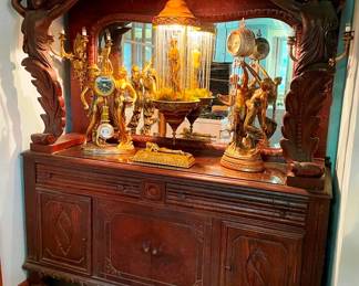 Beautiful carved buffet