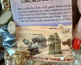 Mini Wade porcelain collectible figurine sets