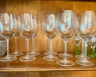 Riedel wine glasses sold in 2 sets of 4 and 1 set of 2