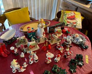 Large selection of vintage Christmas