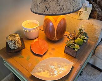 Very unique lamp with a mid century feel