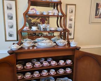 So much fine Bone China from limoges to noritaki and every other too!