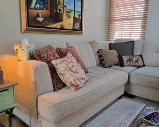 Really good condition and neutral in color