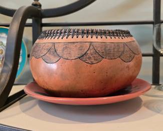 Handmade painted sculptures and art