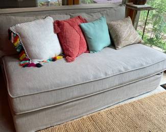 2 Restoration Hardware couches. 