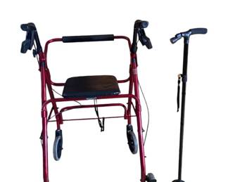 Assistance Walker and Cane