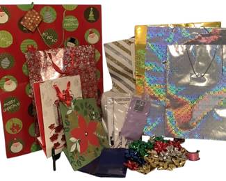 Christmas Bags, Wrapping Paper, Boxes..
